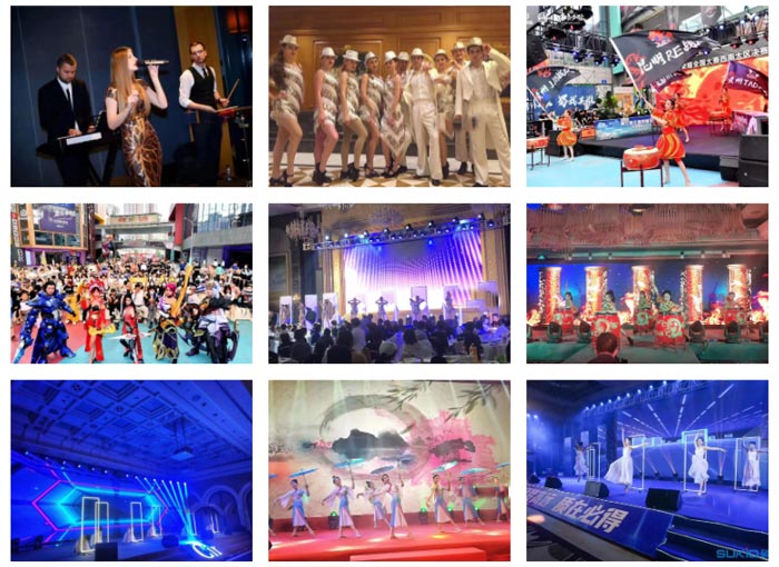 廣州商業(yè)演出公司-提供歌手、舞蹈、樂隊、模特禮儀、暖場演藝節(jié)目